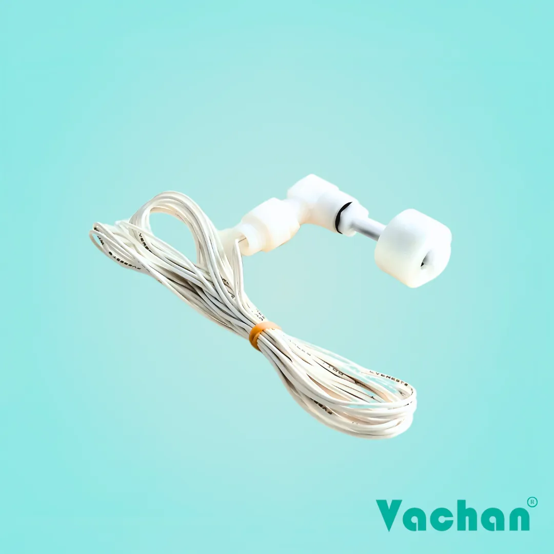 VFS 109 side wall mounted float sensor with polypropylene housing, compact float assembly, integrated cable, and threaded mounting for accurate liquid level monitoring in water storage tanks, overhead tanks, underground tanks, RO systems, chemical tanks, industrial process tanks, and pump control systems. This side wall float switch uses reliable reed switch technology to provide automatic tank level control, overflow prevention, dry run protection, and liquid level sensing. Popular Google search keywords include side wall float switch, side mount float switch, float sensor, water level sensor, liquid level sensor, tank level sensor, automatic water level controller, industrial float switch, polypropylene float switch, water tank float switch, reed switch float sensor, chemical tank level sensor, and liquid level controller for industrial and commercial automation.