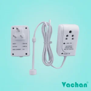 VFS 112 Automatic Water Level Controller with float sensor, external control unit, and long connecting cable for automatic water level management in water coolers, water dispensers, storage tanks, commercial drinking water systems, and industrial water equipment. The controller automatically regulates water flow, prevents tank overflow, minimizes manual operation, and improves system efficiency. Designed for continuous operation with durable electronic components and reliable float sensing technology. Frequently searched Google keywords include automatic water level controller, float switch controller, water level controller for water cooler, electronic water level controller, automatic tank filling controller, water level sensor, overflow protection controller, automatic water pump controller, float sensor switch, water dispenser controller, and tank water level automation.