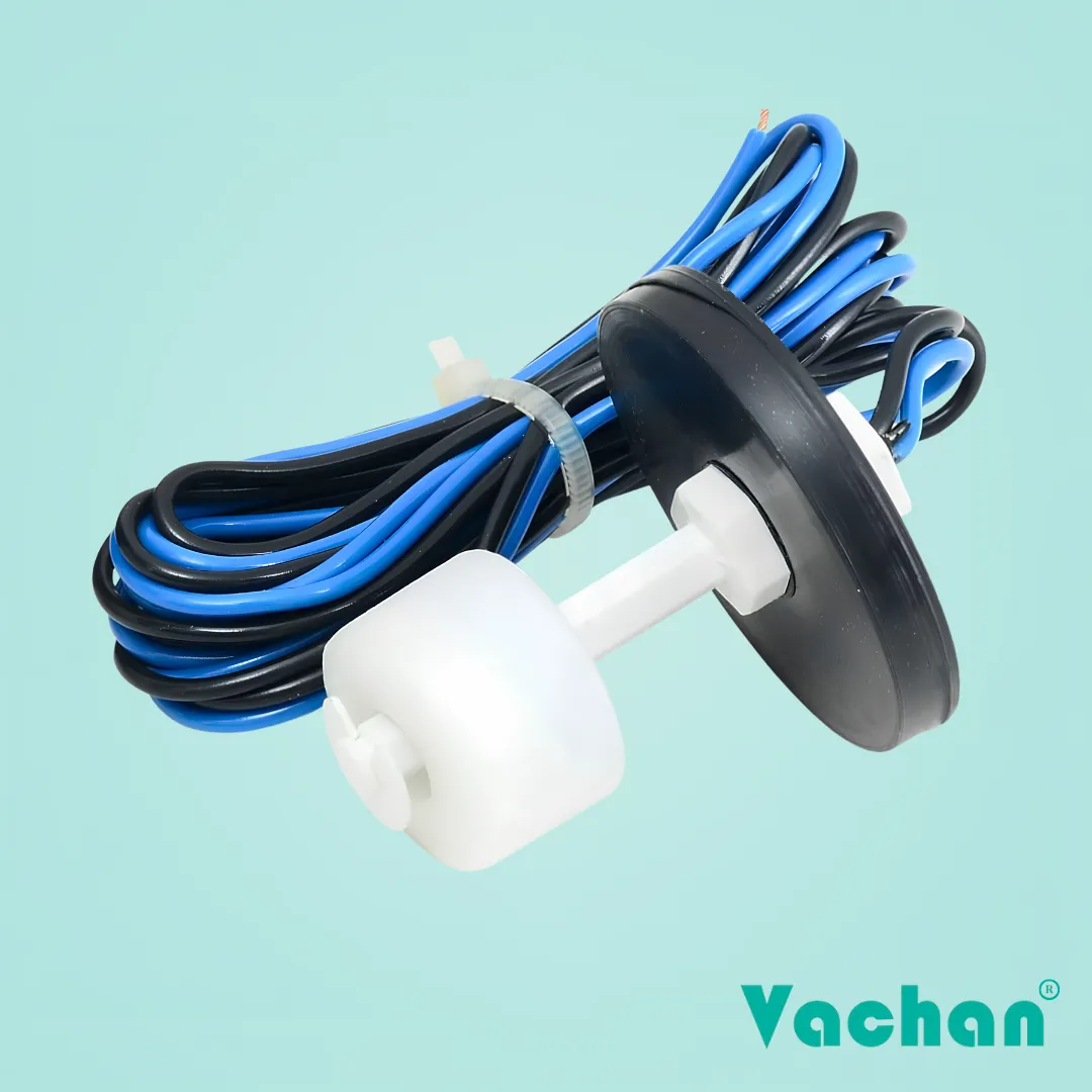 The VFS 119 Float Sensor from Vachan is a high-performance water level sensor designed for accurate liquid level detection in water tanks, overhead tanks, underground sump tanks, RO water systems, industrial water tanks, cooling systems, storage tanks, and liquid handling applications. This compact vertical float switch features a durable polypropylene housing, corrosion-resistant construction, lightweight float, and reliable switching mechanism for long-lasting performance. Suitable for water level controller systems, automatic pump controllers, tank level monitoring, industrial automation, liquid level control, magnetic float switch applications, water tank float switch installations, and commercial water management systems, the VFS 119 float sensor provides dependable operation, simple installation, excellent buoyancy, leak-proof performance, and consistent switching accuracy for residential, commercial, and industrial liquid level sensing requirements.