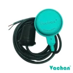 Vachan Float Switch With Counter Weight for automatic water level control in overhead tanks, underground tanks, sump tanks, borewell systems, industrial water storage tanks, sewage systems, and commercial pumping applications. This high-quality float switch provides automatic pump operation, overflow protection, dry run prevention, reliable water level sensing, and long service life.